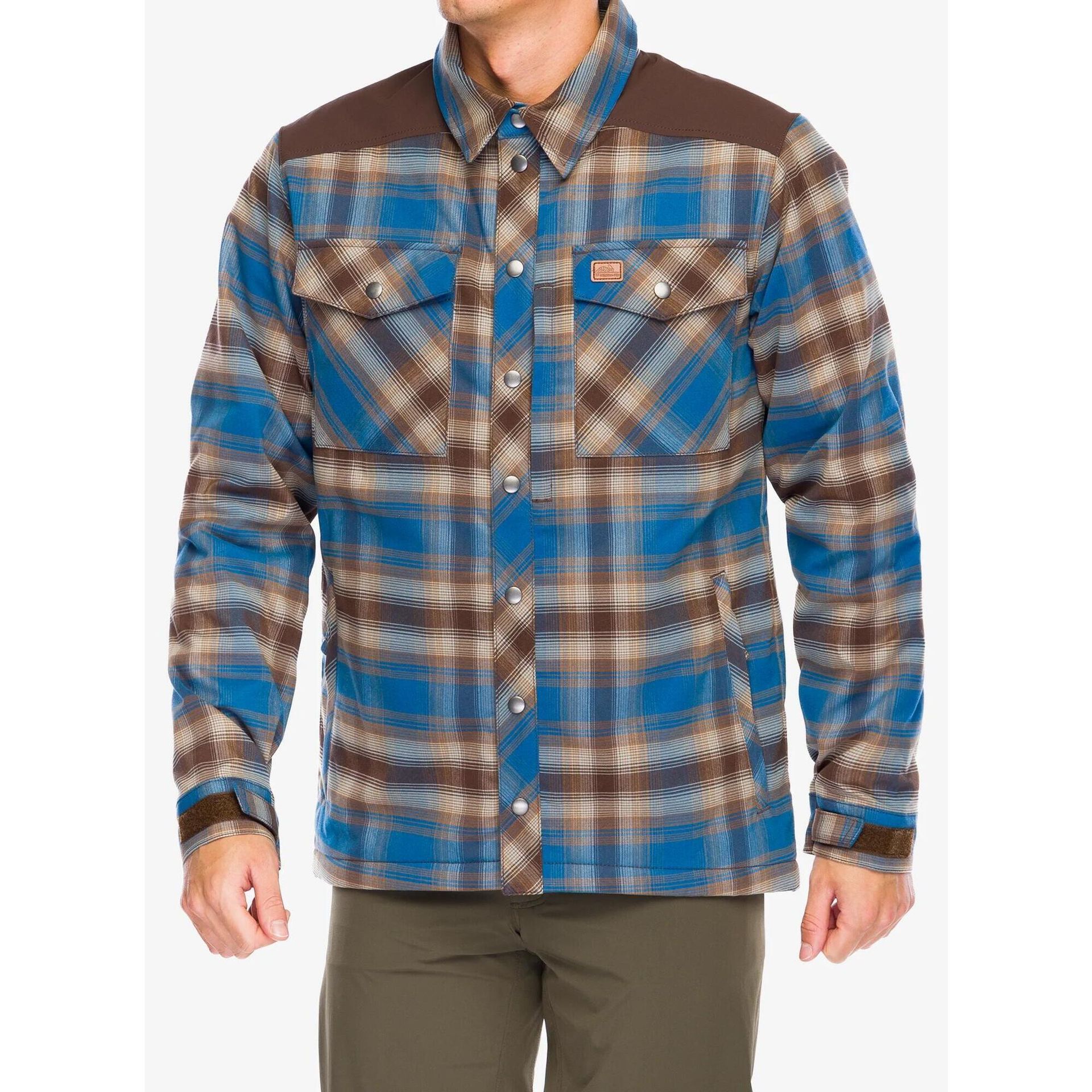 Koszula Ocieplana Helikon-Tex Winter Warden - Forest Blue Plaid