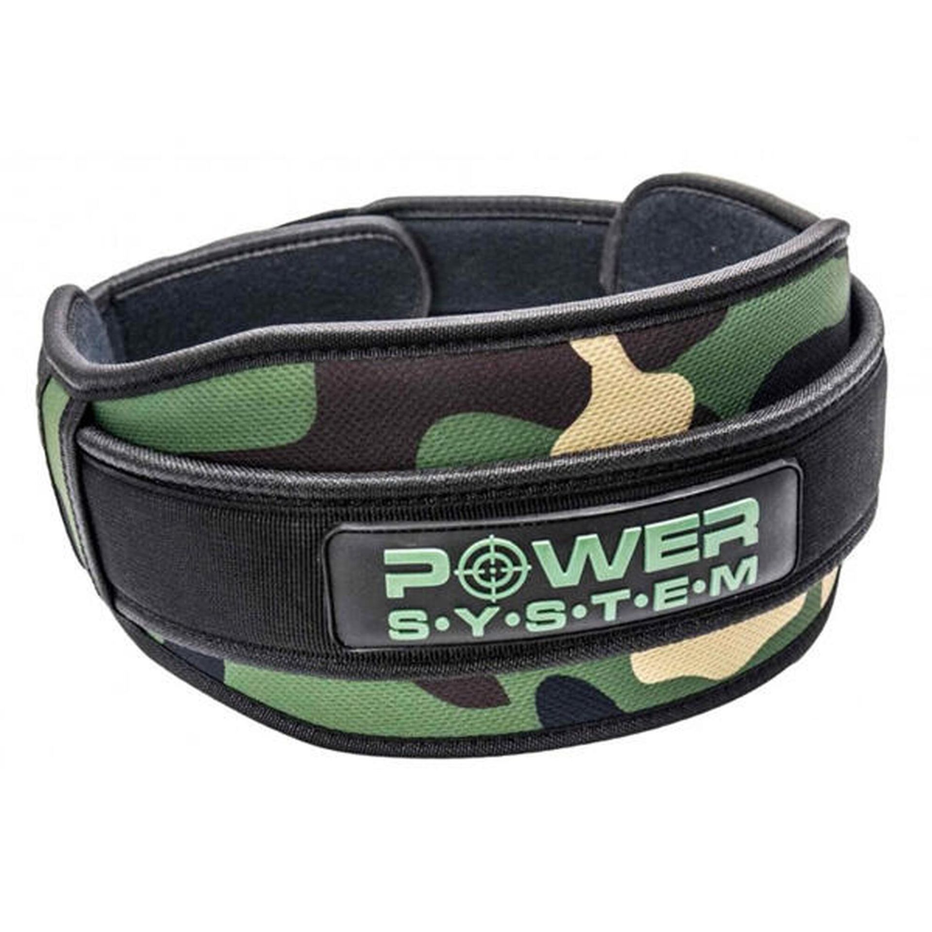 Pas fitness Power System  Fitness Opasek Predator Zelený M