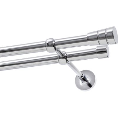Karnisz DECASTYL Stożek Podwójny 320 cm Chrom