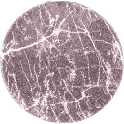 Dywan wewnętrzny MULTIDECOR Loren Print 507870 80 cm Antracyt