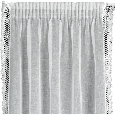 Firana gotowa EUROFIRANY Kira 2 140 x 270 cm Biały