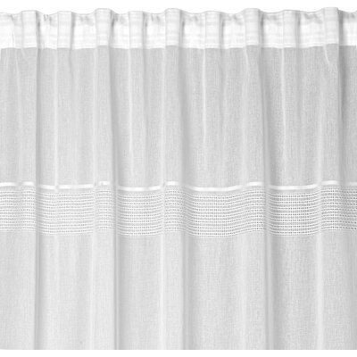 Firana gotowa EUROFIRANY Ines 140 x 270 cm Biały