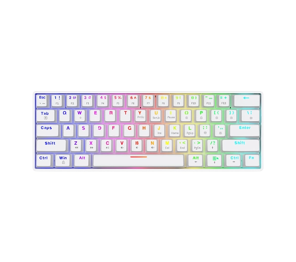 Savio Whiteout X2 Outemu Peach Silent Hot Swap Biały