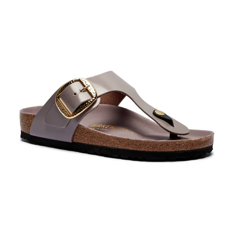 Birkenstock Skórzane japonki Gizeh Ham.BB LENA