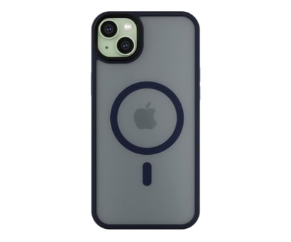 NEXT ONE Etui Mist Shield MagSafe iPhone 15 midnight blue