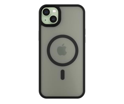 NEXT ONE Etui Mist Shield MagSafe iPhone 15 Plus black