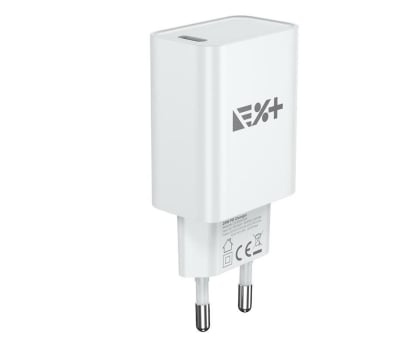 NEXT ONE Ładowarka sieciowa 20W PD 1xUSB-C white