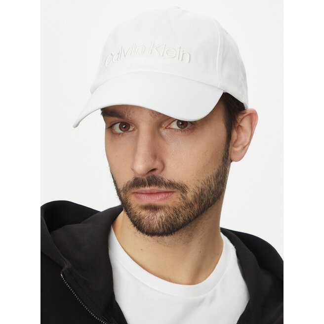 Czapka z daszkiem Calvin Klein K50K505737 Biały