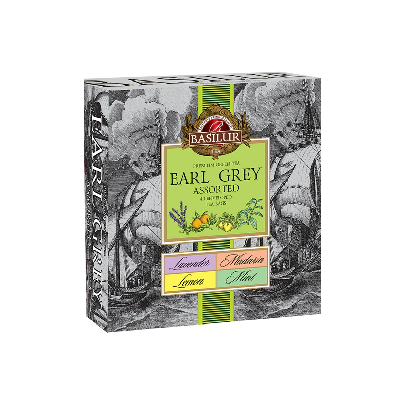 Zestaw herbat GREEN EARL GREY ASSORTED saszetki - 40 x 1,5 g