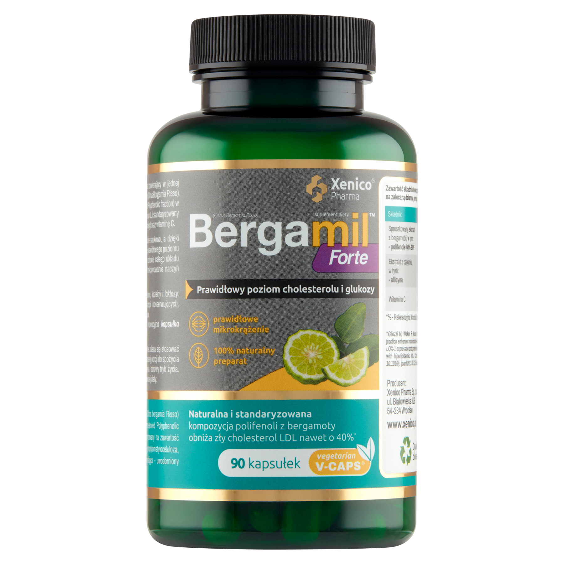 Xenicopharma BERGAMIL Forte 90 kap