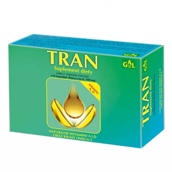 Gal Tran witaminy A i D 150 szt.
