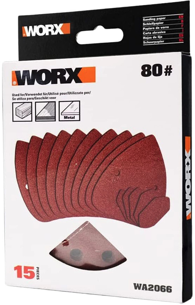 Zestaw papierów ściernych WORX WA2066