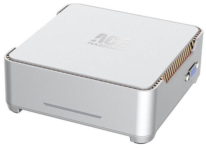 Komputer Mini-PC AceMagic GK3 plus Intel Adler Lake N95 16GB RAM + 512GB SSD Srebrny