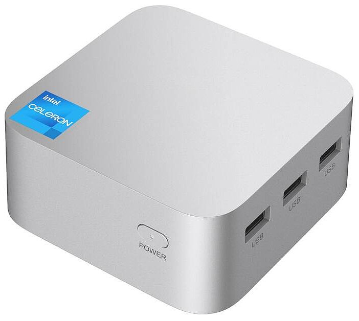 Komputer Mini-PC AceMagic T8Plus Intel Alder Lake N100 16GB RAM+512GB SSD Srebrny