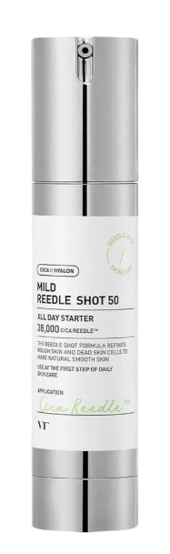 VT Cosmetics Mild Reedle Shot 50 Intensywnie Wzmacniający Booster z Mikroigiełkami 50ml