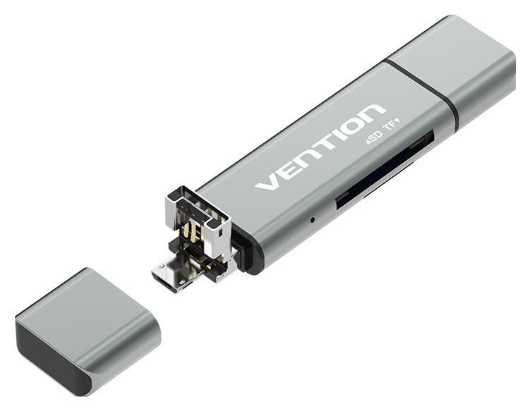 Vention USB 2.0, SD, microSD, micro USB i USB-C 6922794736542