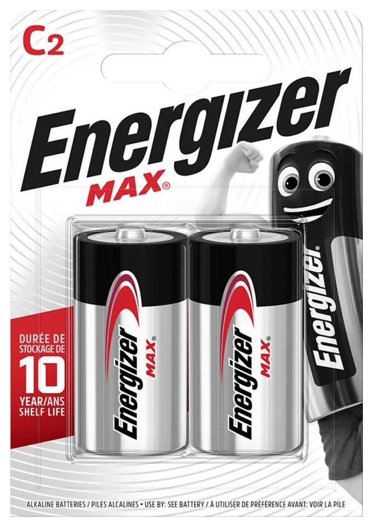 Energizer Max C 2 Pack