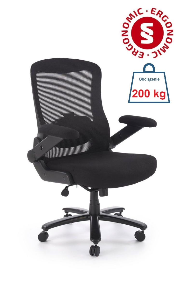 Fotel gabinetowy CYBORG- obciążenie do 200 kg