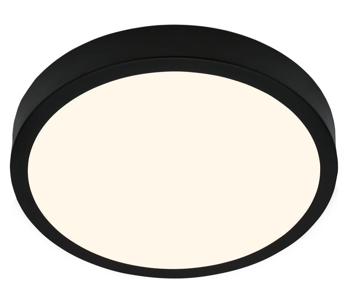 Briloner 3703-015 - LED Plafon RUNA LED/24W/230V 3000K śr. 38 cm czarny