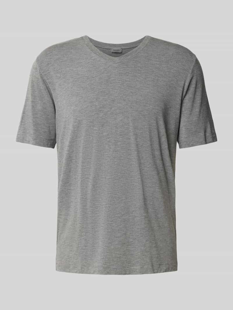 Bluza dresowa z dekoltem w serek