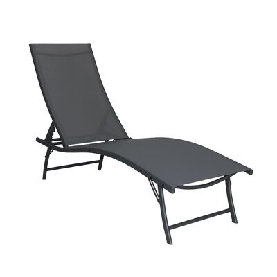 Leżanka 183/149 x 54,5 x 48/99 cm