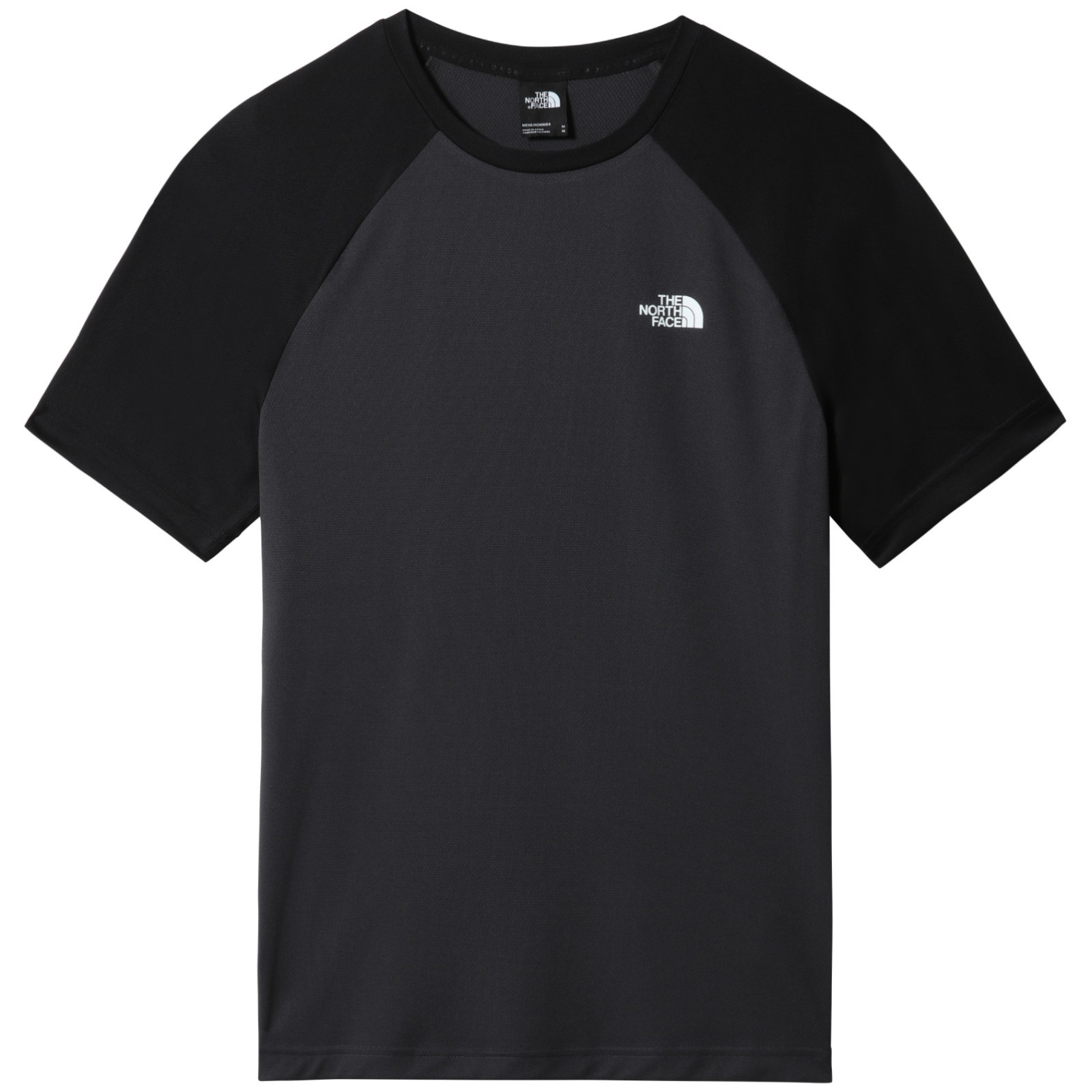 Męska koszulka The North Face Tanken Raglan Tee - Eu Rozmiar: M / Kolor: czarny/szary