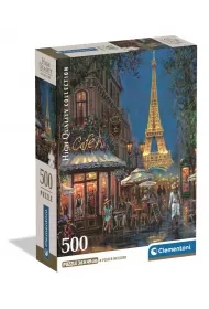 Puzzle 500 Night At The Eiffel Cafe