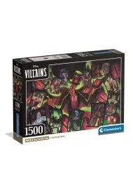 Puzzle 1500 Compact Disney Vilains