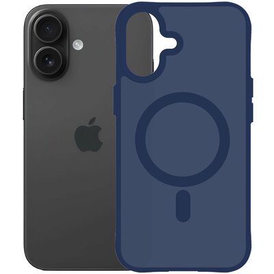 Etui 3MK Smoke Guardx MagCase do Apple iPhone 16 Niebieski