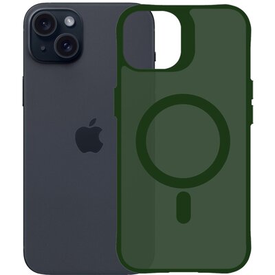 Etui 3MK Smoke Guardx MagCase do Apple iPhone 15 Zielony