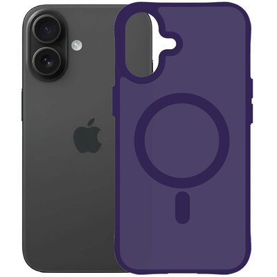 Etui 3MK Smoke Guardx MagCase do Apple iPhone 16 Fioletowy