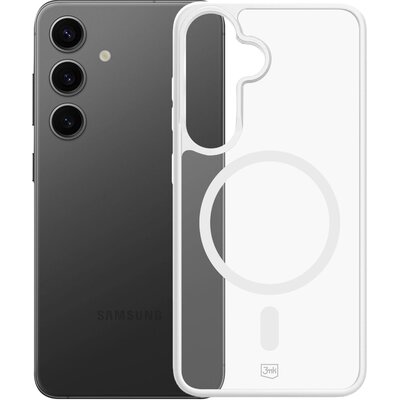 Etui 3MK Colorfull Guardx MagCase do Samsung Galaxy S24 Biały