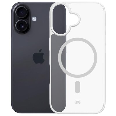 Etui 3MK Colorfull Guardx MagCase do Apple iPhone 16 Biały