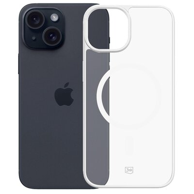 Etui 3MK Colorfull Guardx MagCase do Apple iPhone 15 Biały