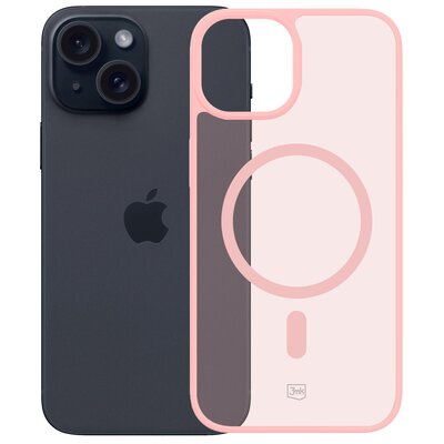 Etui 3MK Colorfull Guardx MagCase do Apple iPhone 15 Różowy