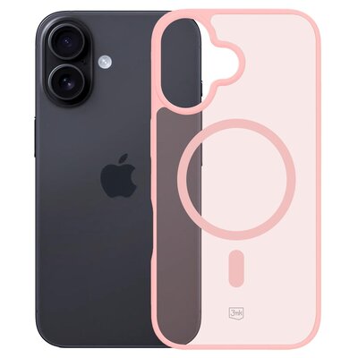 Etui 3MK Colorfull Guardx MagCase do Apple iPhone 16 Różowy