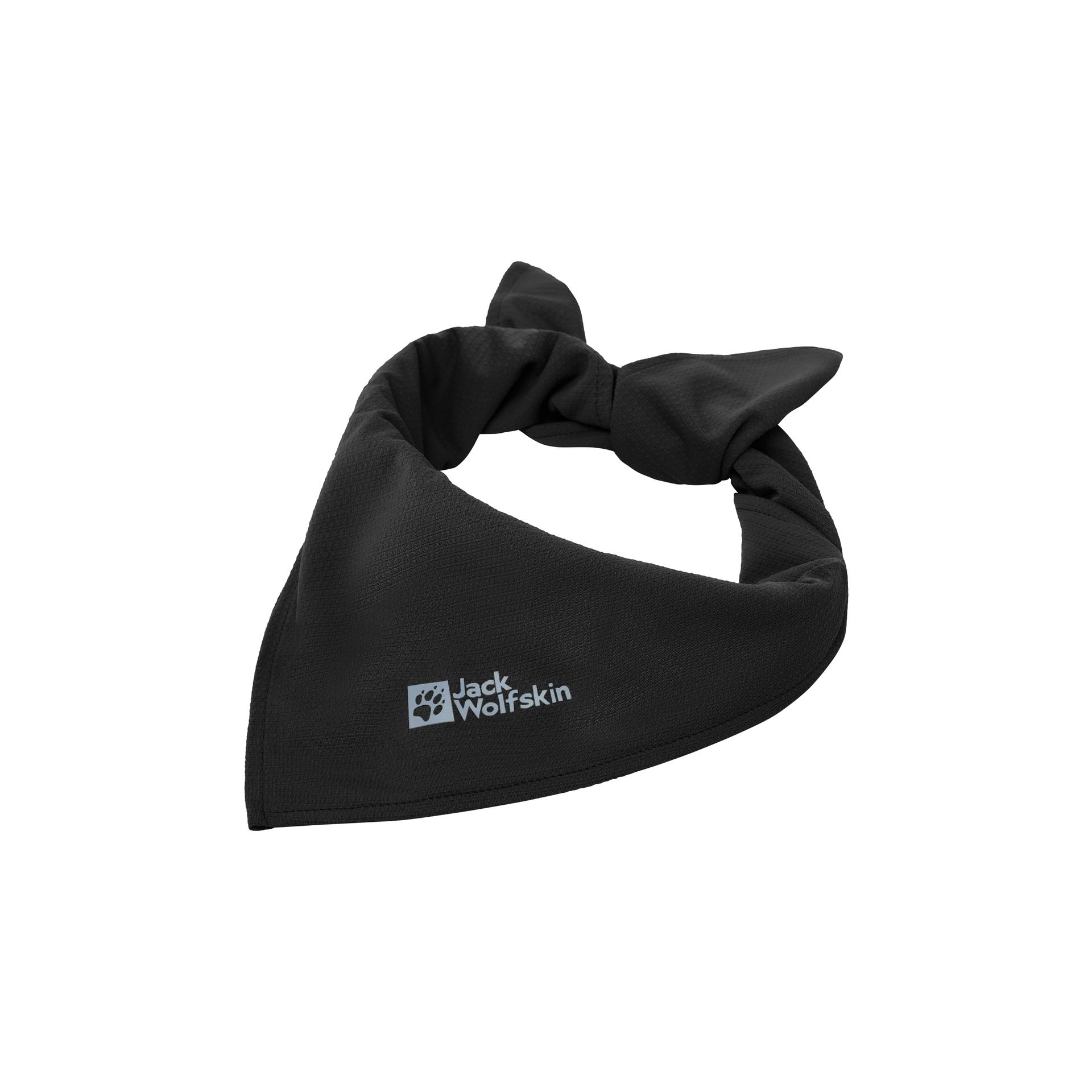 Chustka na głowę lub szyję Jack Wolfskin CHILL BANDANA black - ONE SIZE