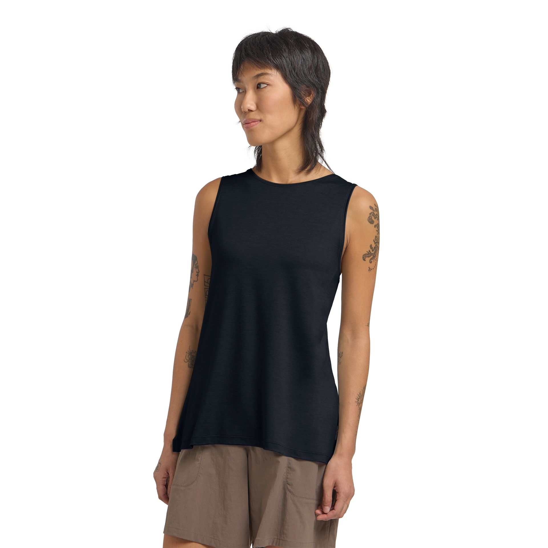 Damski top Jack Wolfskin TRAVEL TOP W dark navy heather - XS