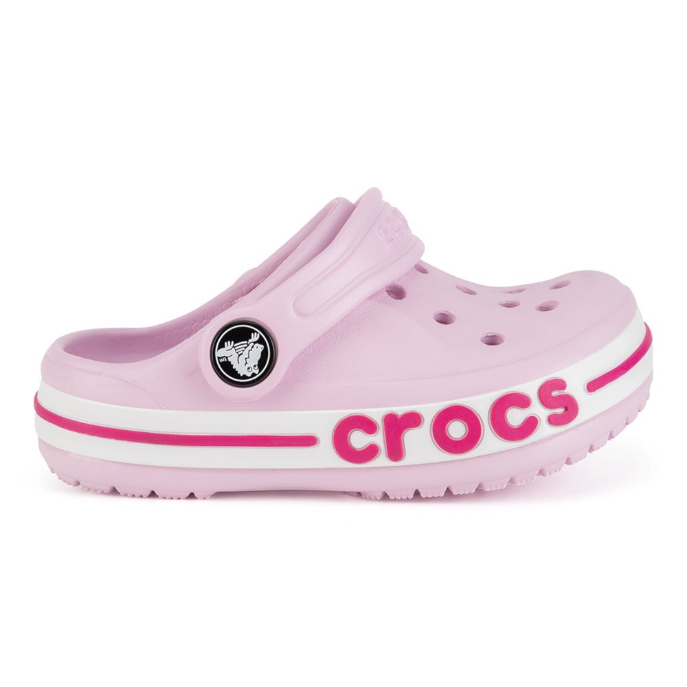 CROCS BAYABAND CLOG T 207018-6TG Różowy