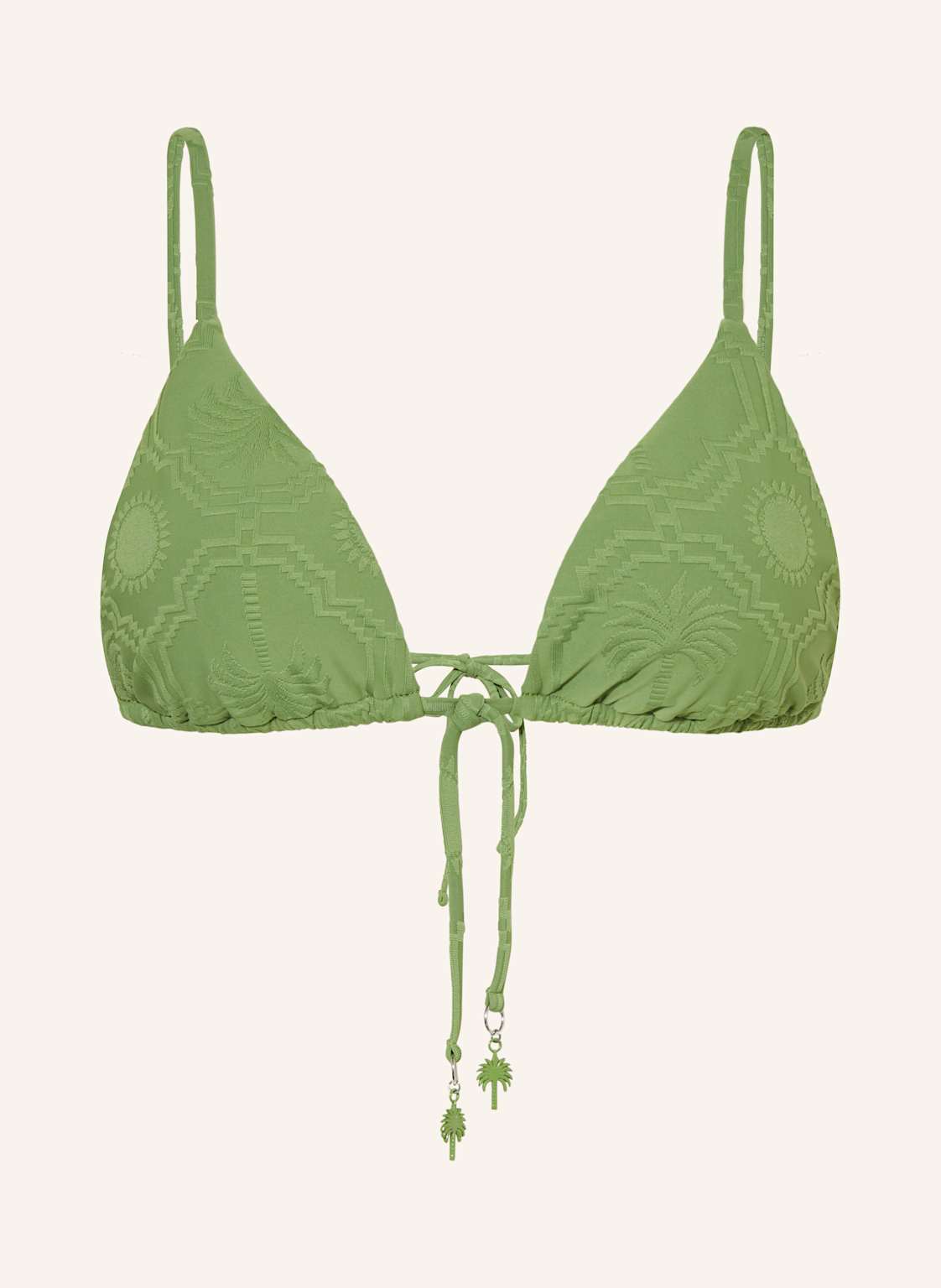 Seafolly Góra Od Bikini Trójkątnego Oasis gruen