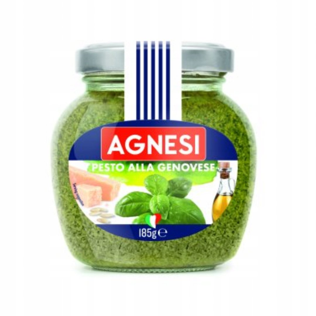 Sos pesto Genovese 185g - Agnesi bazyliowe włoskie przepyszne
