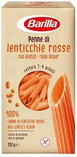 Makaron bez glutenu Barilla z soczewicy bezglutenowy czerwony włoski