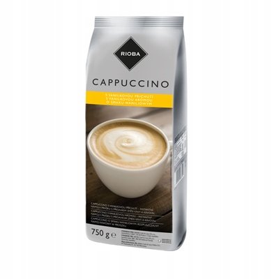 kawa Cappuccino waniliowe 750g Rioba jakość profesjonalna