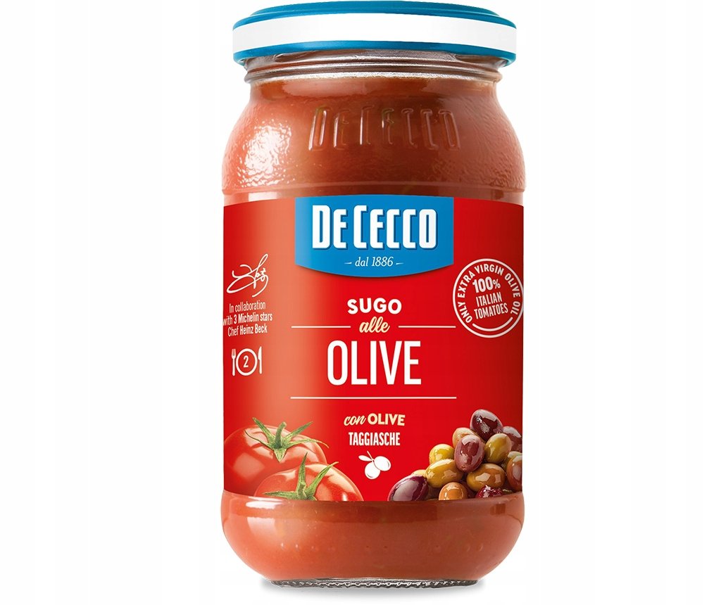 Sos do makaronu z oliwkami Sugo Alle Olive 200gr