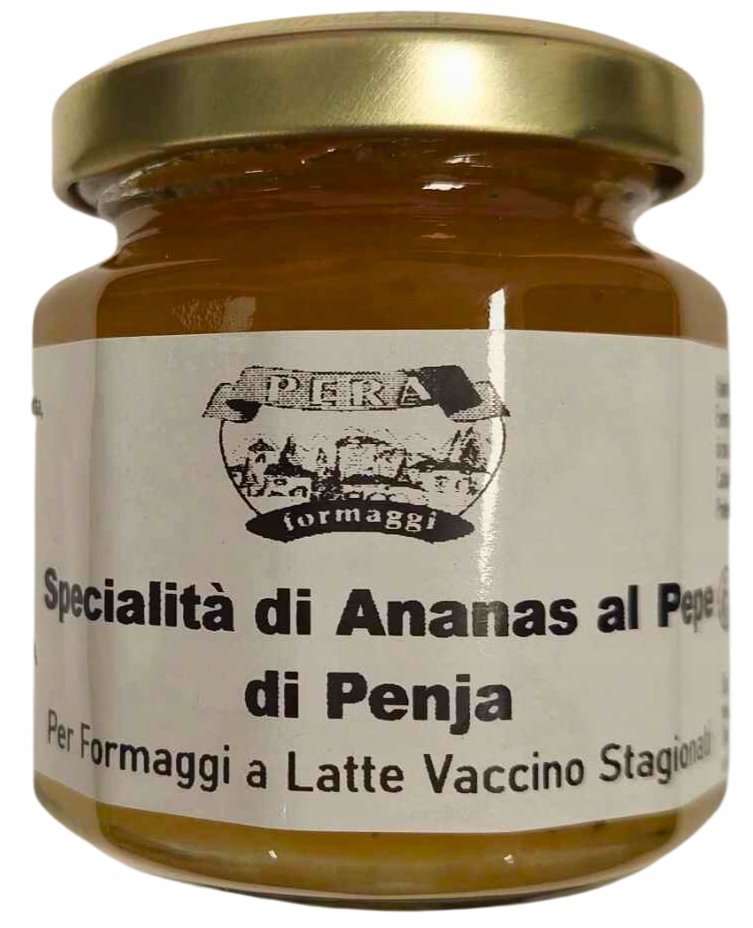 Konfitura z ananasa i pieprzu do sera Confettura Specialita włoska premium