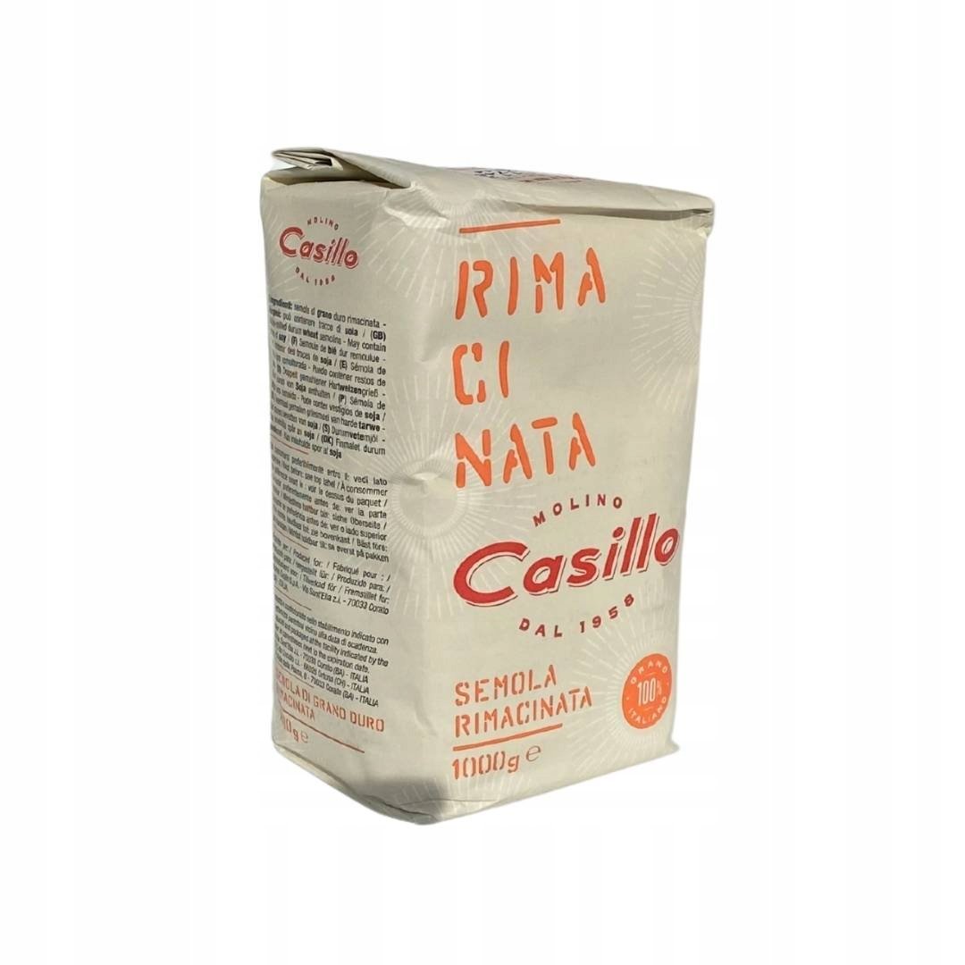 Molino Casillo Semola Rimacinata semolina drobna włoska 1 kg mąka pszenna