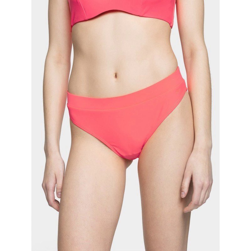 Strój kąpielowy dół od bikini damski 4F H4L21KOS002D-63S Różowy
