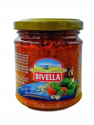 czerwone Pesto sycylisjkie alla siliciana 190g Divella