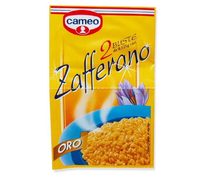 Szafran włoski dwie saszetki 2 Buste 0,125g - Cameo przyprawa