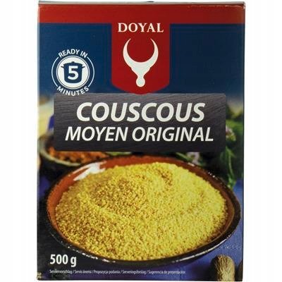 Kuskus Couscous Moyen Original 500g - Doyal oryginalny kus kus